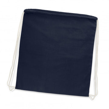 Cotton Drawstring Backpack - 111804-6